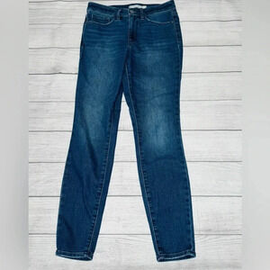 Athleta Jeans Womens‎ Sculptek Skinny Dark Blue Stretch Denim Size 4